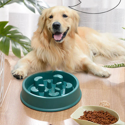 Non-Slip Pet Slow Food Feeder Bowl