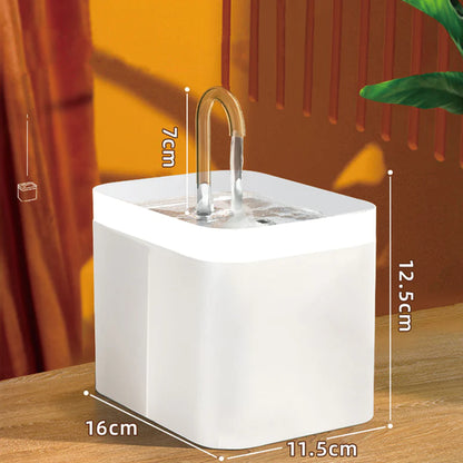 USB Electric Cat Water Fountain Dispenser