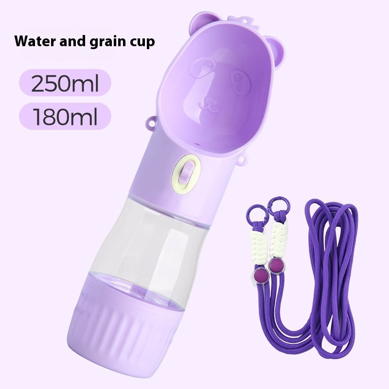 2 in 1 Portable Traveling Out Dog Water Bottle - The Nice Guy Shop