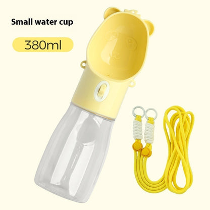 2 in 1 Portable Traveling Out Dog Water Bottle - The Nice Guy Shop