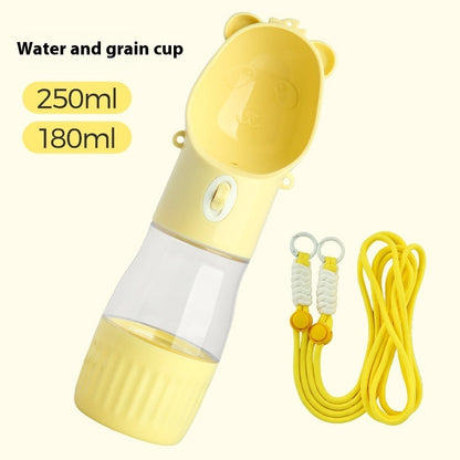 2 in 1 Portable Traveling Out Dog Water Bottle - The Nice Guy Shop