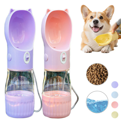 2 in 1 Portable Traveling Out Dog Water Bottle - The Nice Guy Shop