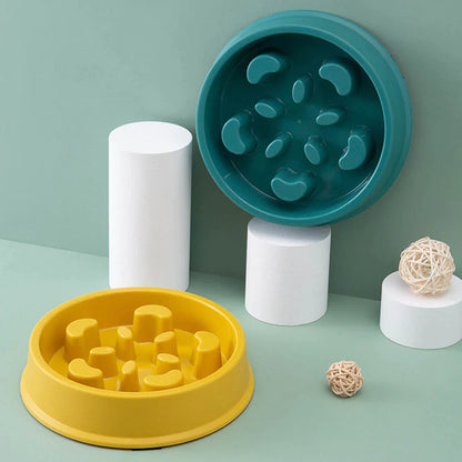 Non-Slip Pet Slow Food Feeder Bowl