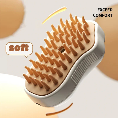3-In-1 Pet Electric Cat Steam Brush with Water Spray - The Nice Guy Shop