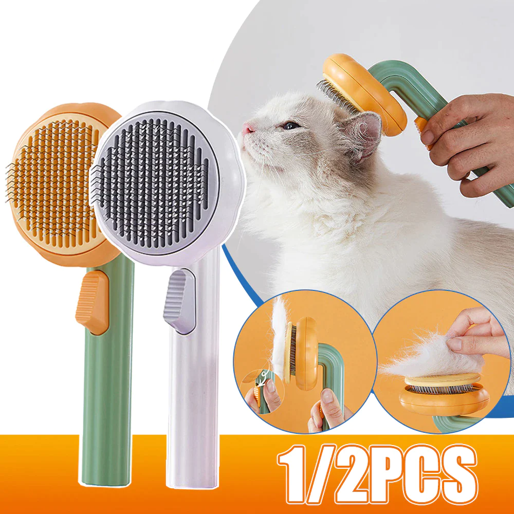Pet Pumpkin Cat Hair Remover Brush Comb - The Nice Guy Shop
