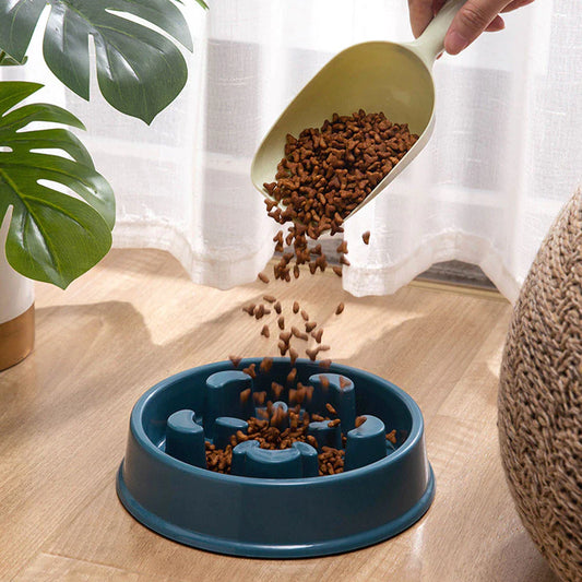 Non-Slip Pet Slow Food Feeder Bowl