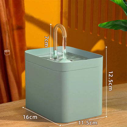 USB Electric Cat Water Fountain Dispenser