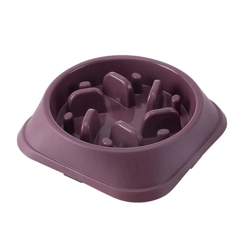 Non-Slip Pet Slow Food Feeder Bowl